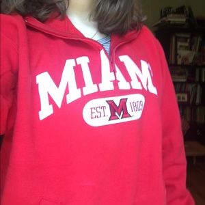 Miami University sweatshirt